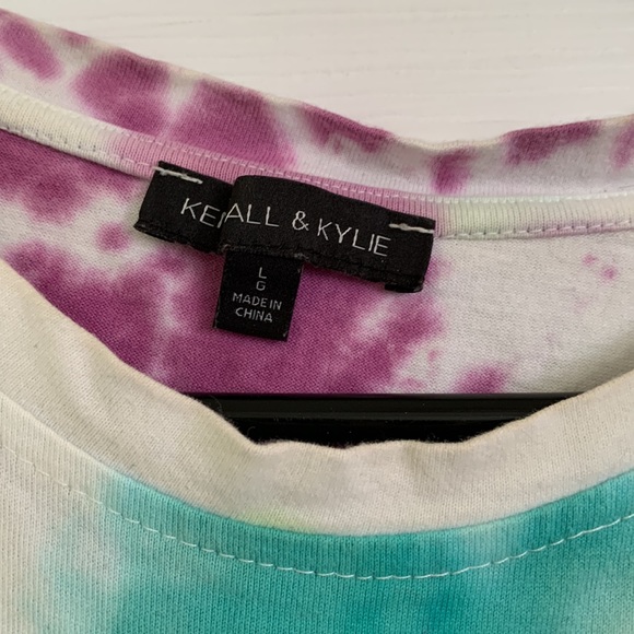 KENDALL & KYLIE tie dye crop top - L - Picture 2 of 5